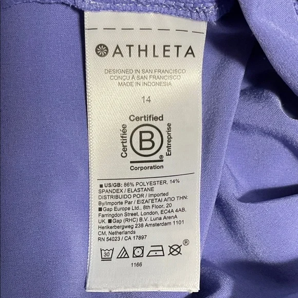 Athleta Arrival Pants in Dark Adonis Blue Size 14 - Picture 12 of 12